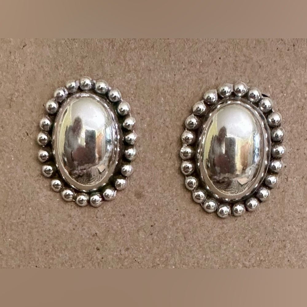 Gorgeous larger sterling earrings